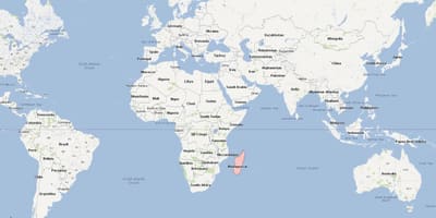 Mapa de Madagascar ubicación en el mapa